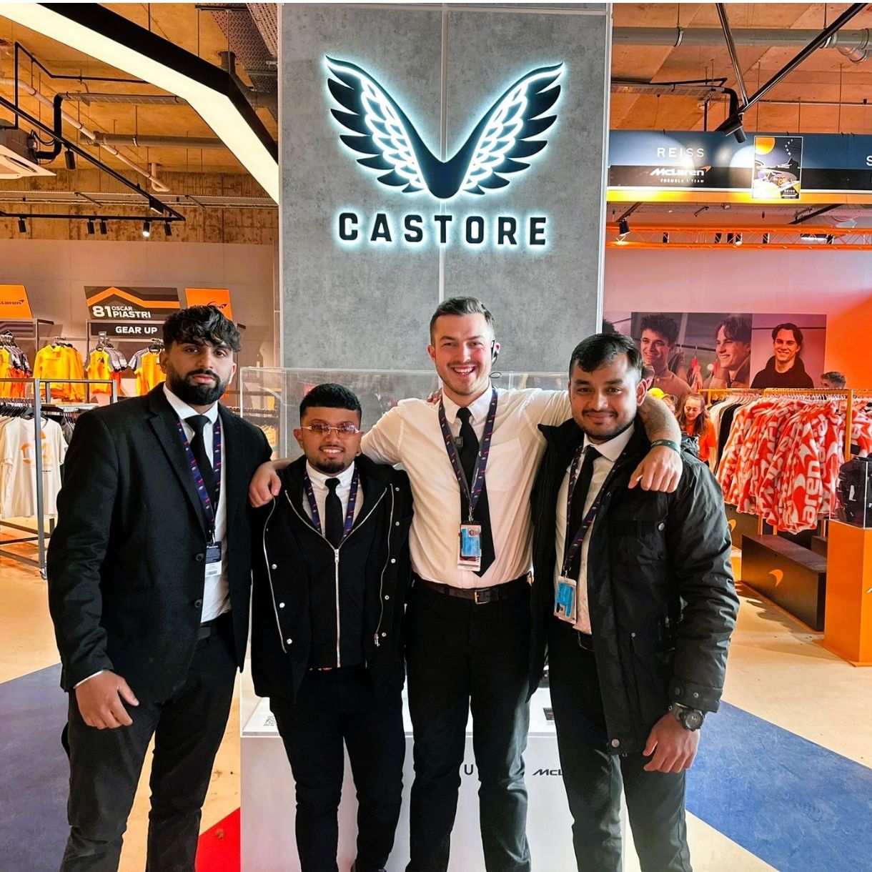 Retail Security Team protecting shop